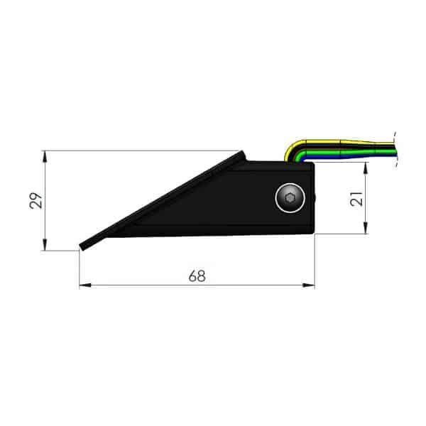 Feu de pare-brise US6 - Simple - 30° – Image 4